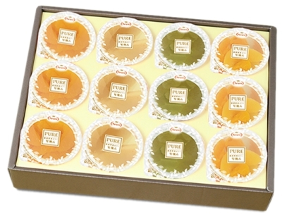 たらみ ゼリーギフト PUREシリーズ 詰め合わせ 12個セット (270g